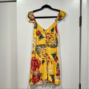 FARM Rio Sunny Floral Mini Dress